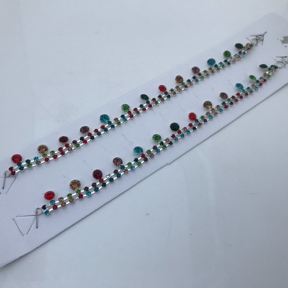 Women Anklet Multi Color Fashion Foot Jewelry - Picture 10 of 15
